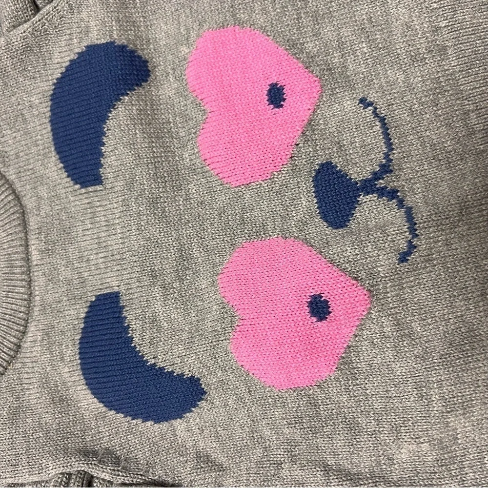 Gap Baby Sweater with Bear Design and Ruffles